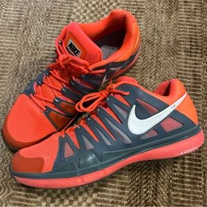 Size 12.5 - Nike Zoom Vapor 9 Tour US Open - Atomic Red Armory Slate